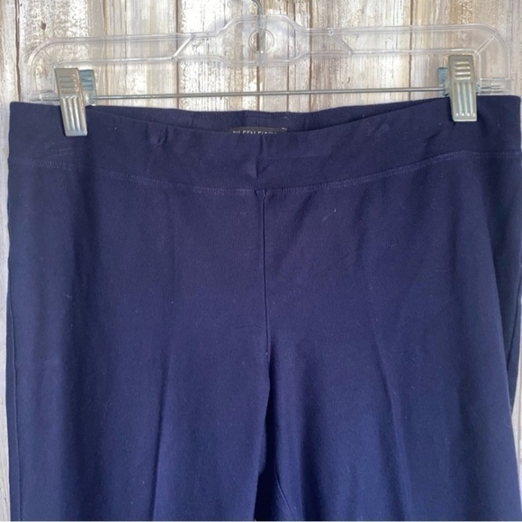 Eileen Fisher Navy Stretch Pants - Picture 3 of 5